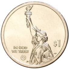 Монета 1 доллар 2022 года США P Американские инновации — Блюграсс (реверс)