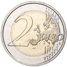 Монета 2 евро 2022 года Германия A —  35 лет программе Эразмус (реверс)