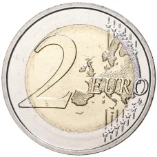 Монета 2 евро 2022 года Германия A —  35 лет программе Эразмус (реверс)