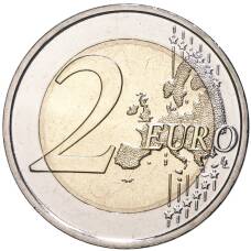 Монета 2 евро 2022 года F Германия —  35 лет программе Эразмус (реверс)