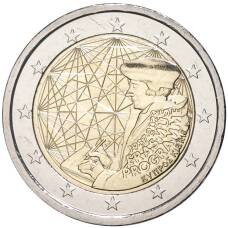 Монета 2 евро 2022 года Кипр —  35 лет программе Эразмус (аверс)