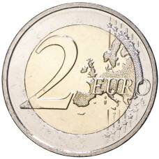 Монета 2 евро 2022 года Люксембург —  35 лет программе Эразмус (реверс)