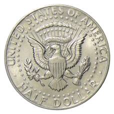 Монета 1/2 доллара (50 центов) 1971 года США (реверс)