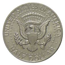 Монета 1/2 доллара (50 центов) 1974 года США (реверс)