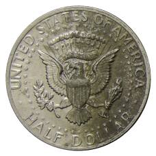 Монета 1/2 доллара (50 центов) 1971 года D СШA (реверс)