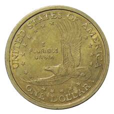 Монета 1 доллар 2000 года P США «Сакагавея — Парящий Орел» (реверс)