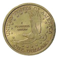 Монета 1 доллар 2000 года P США «Сакагавея — Парящий Орел» (реверс)