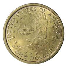 Монета 1 доллар 2000 года P США «Сакагавея — Парящий Орел» (реверс)