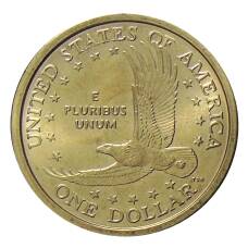 Монета 1 доллар 2000 года P США «Сакагавея — Парящий Орел» (реверс)