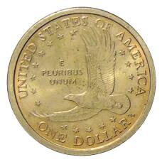 Монета 1 доллар 2000 года D США «Сакагавея — Парящий Орел» (реверс)