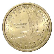 Монета 1 доллар 2000 года P США «Сакагавея — Парящий Орел» (реверс)