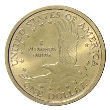 Монета 1 доллар 2000 года P США «Сакагавея — Парящий Орел» (реверс)