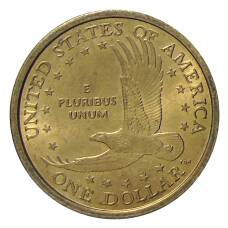 Монета 1 доллар 2000 года P США «Сакагавея — Парящий Орел» (реверс)
