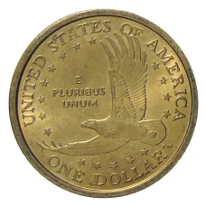 Монета 1 доллар 2000 года P США «Сакагавея — Парящий Орел» (реверс)