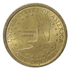 Монета 1 доллар 2000 года P США «Сакагавея — Парящий Орел» (реверс)