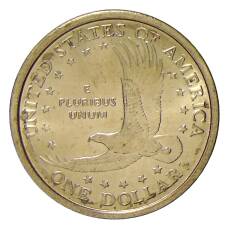 Монета 1 доллар 2000 года P США «Сакагавея — Парящий Орел» (реверс)
