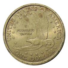 Монета 1 доллар 2000 года P США «Сакагавея — Парящий Орел» (реверс)