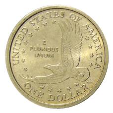 Монета 1 доллар 2000 года P США «Сакагавея — Парящий Орел» (реверс)