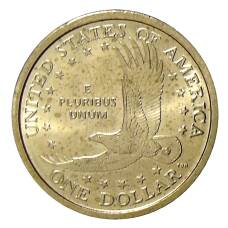 Монета 1 доллар 2000 года P США «Сакагавея — Парящий Орел» (реверс)