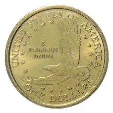 Монета 1 доллар 2000 года P США «Сакагавея — Парящий Орел» (реверс)
