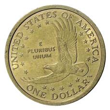 Монета 1 доллар 2000 года P США «Сакагавея — Парящий Орел» (реверс)