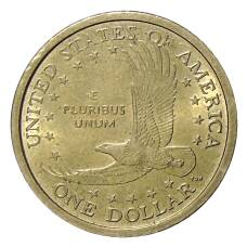 Монета 1 доллар 2000 года P США «Сакагавея — Парящий Орел» (реверс)