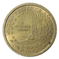 Монета 1 доллар 2000 года P США «Сакагавея — Парящий Орел» (реверс)