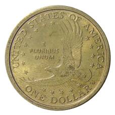 Монета 1 доллар 2000 года D США «Сакагавея — Парящий Орел» (реверс)