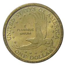 Монета 1 доллар 2000 года P США «Сакагавея — Парящий Орел» (реверс)