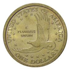 Монета 1 доллар 2000 года P США «Сакагавея — Парящий Орел» (реверс)