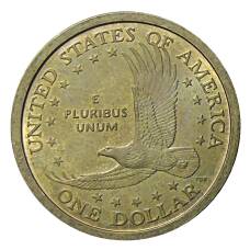 Монета 1 доллар 2000 года P США «Сакагавея — Парящий Орел» (реверс)