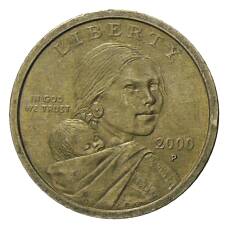 Монета 1 доллар 2000 года P США «Сакагавея — Парящий Орел» (аверс)