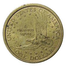 Монета 1 доллар 2000 года P США «Сакагавея — Парящий Орел» (реверс)