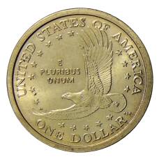 Монета 1 доллар 2000 года P США «Сакагавея — Парящий Орел» (реверс)