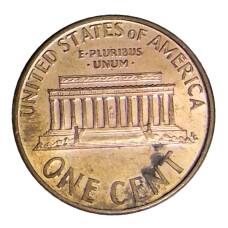 Монета 1 цент 1996 года D США (реверс)