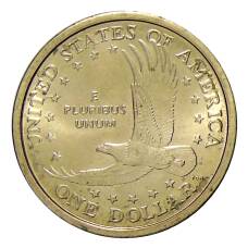 Монета 1 доллар 2000 года P США «Сакагавея — Парящий Орел» (реверс)