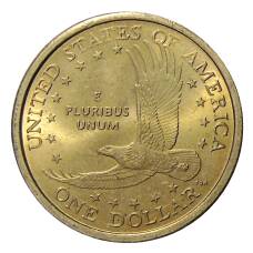 Монета 1 доллар 2000 года P США «Сакагавея — Парящий Орел» (реверс)