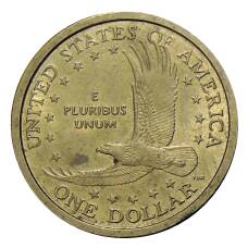 Монета 1 доллар 2000 года P США «Сакагавея — Парящий Орел» (реверс)
