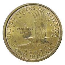 Монета 1 доллар 2001 года P США «Сакагавея — Парящий Орел» (реверс)