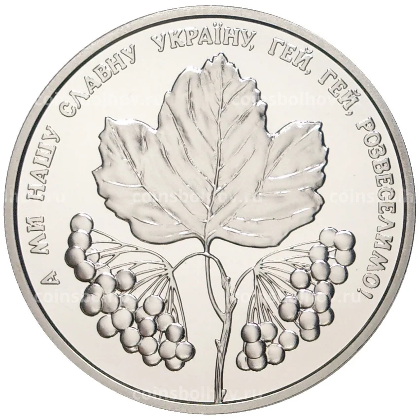 Монета 5 гривен 2022 года Украина «Красная калина»