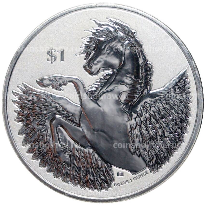 Монета 1 доллар 2022 года Британские Виргинские Острова —  Пегас
