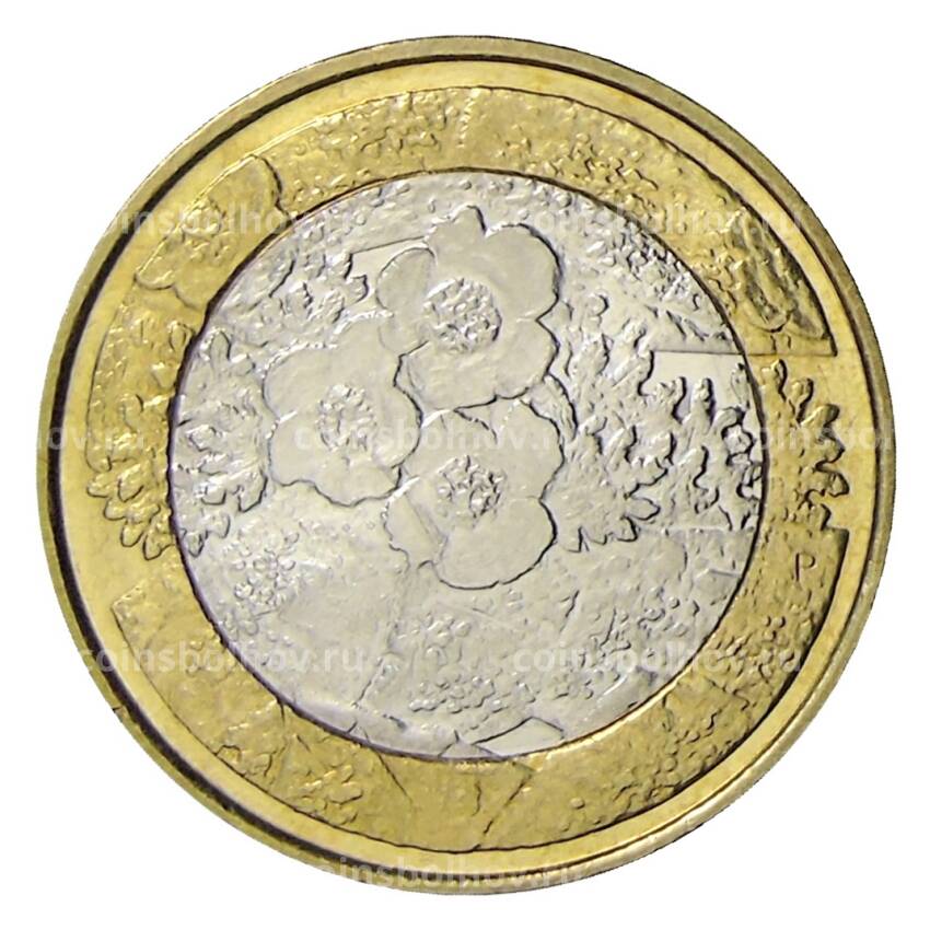 Монета 5 евро 2012 года Финляндия — Северная природа — Флора