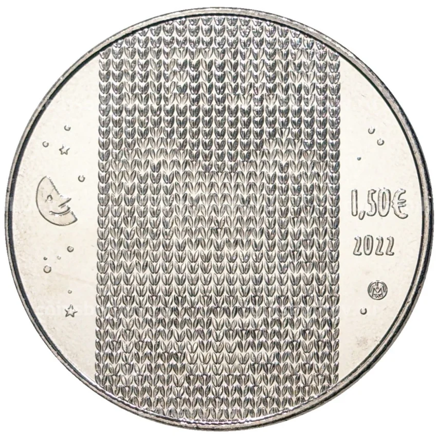 Монета 1.5 евро 2022 года Литва —  Зуйкис Пуйкис (вид 2)