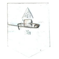 Значок Владимир (вид 2)