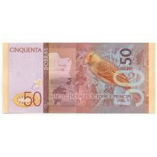 Банкнота 50 добр 2016 года Сан-Томе и Принсипи (вид 2)