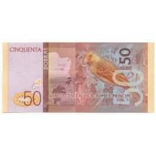 Банкнота 50 добр 2016 года Сан-Томе и Принсипи (вид 2)