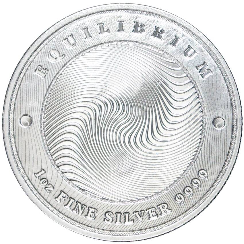 Монета 5 долларов 2021 года Токелау — Эквилибриум