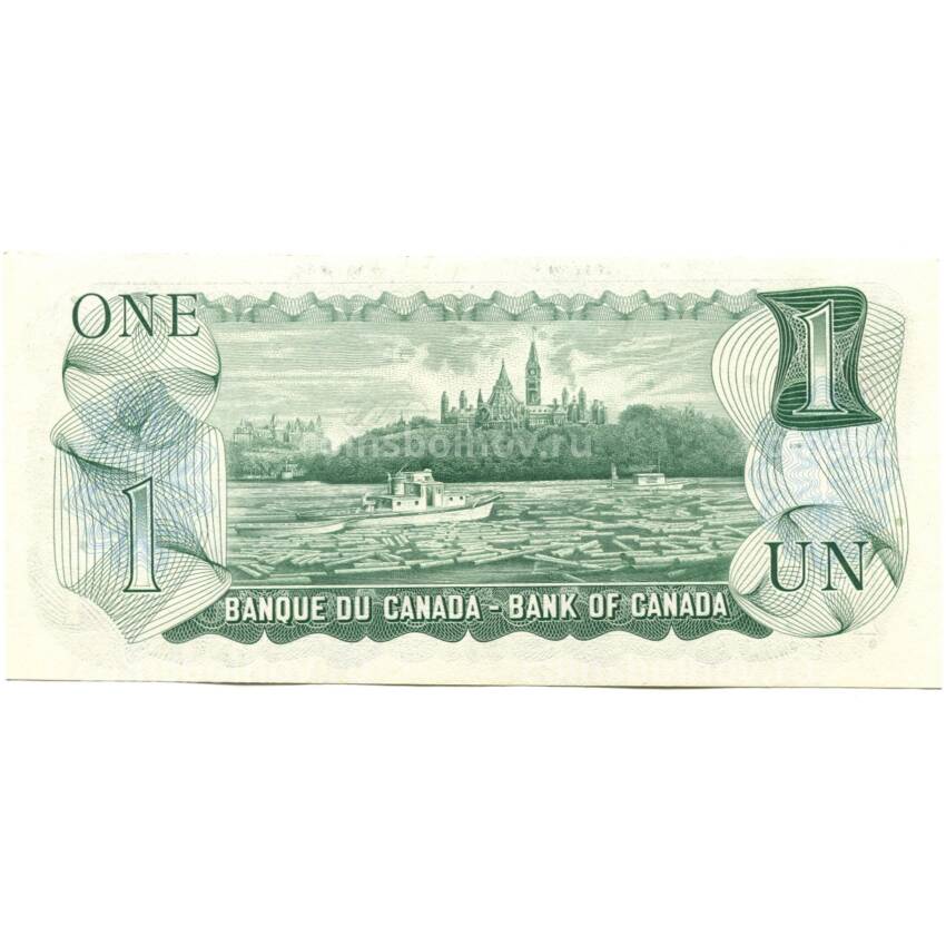Банкнота 1 доллар 1973 года  Канада (вид 2)