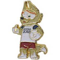 Значок «Чемпионат Мира по футболу 2018 в России — Забивака»