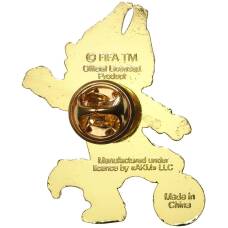 Значок «Чемпионат Мира по футболу 2018 в России — Забивака» (вид 2)